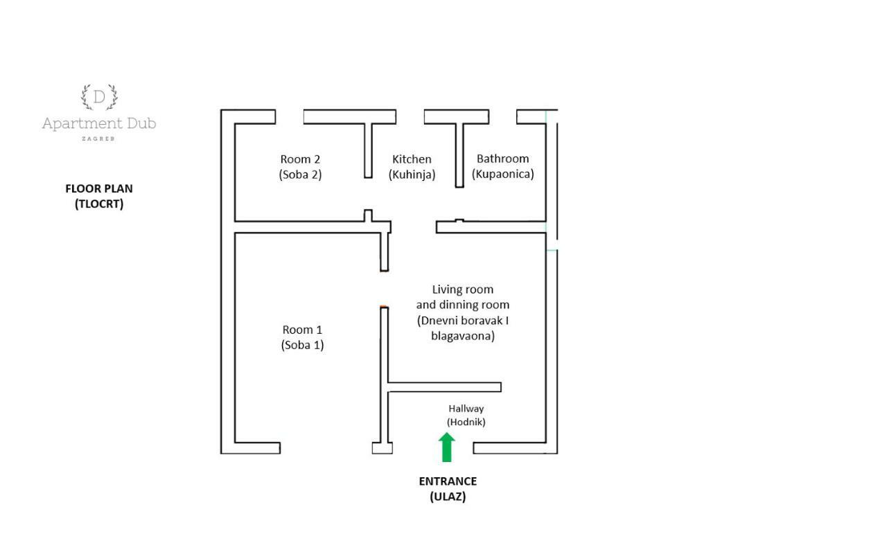 Dub Apartments Zagreb - Free Parking Δωμάτιο φωτογραφία
